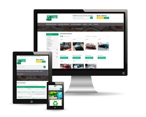 Desguace Norte - Tienda online