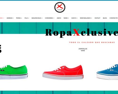 Tienda online Ropa xclusive