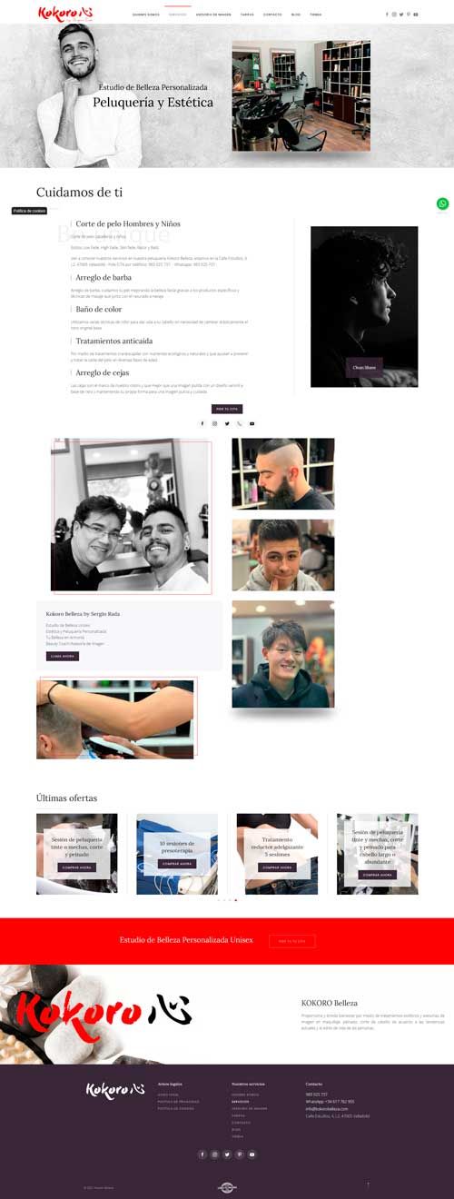 Kokoro Belleza (Página web)