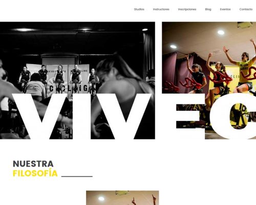Página web Vivecycling